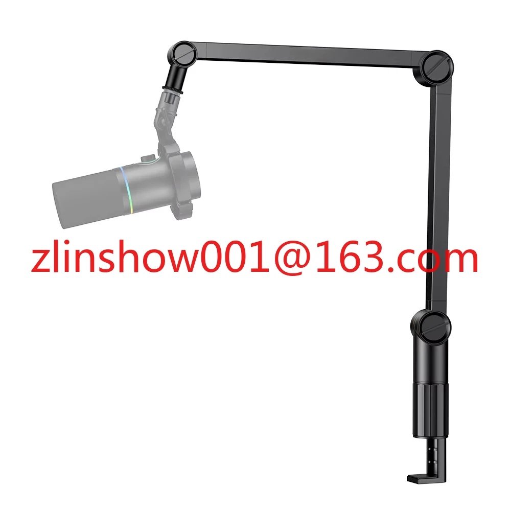 

BA91 Металлический настольный кронштейн, вращающийся кронштейн для микрофона, регулируемый кабель