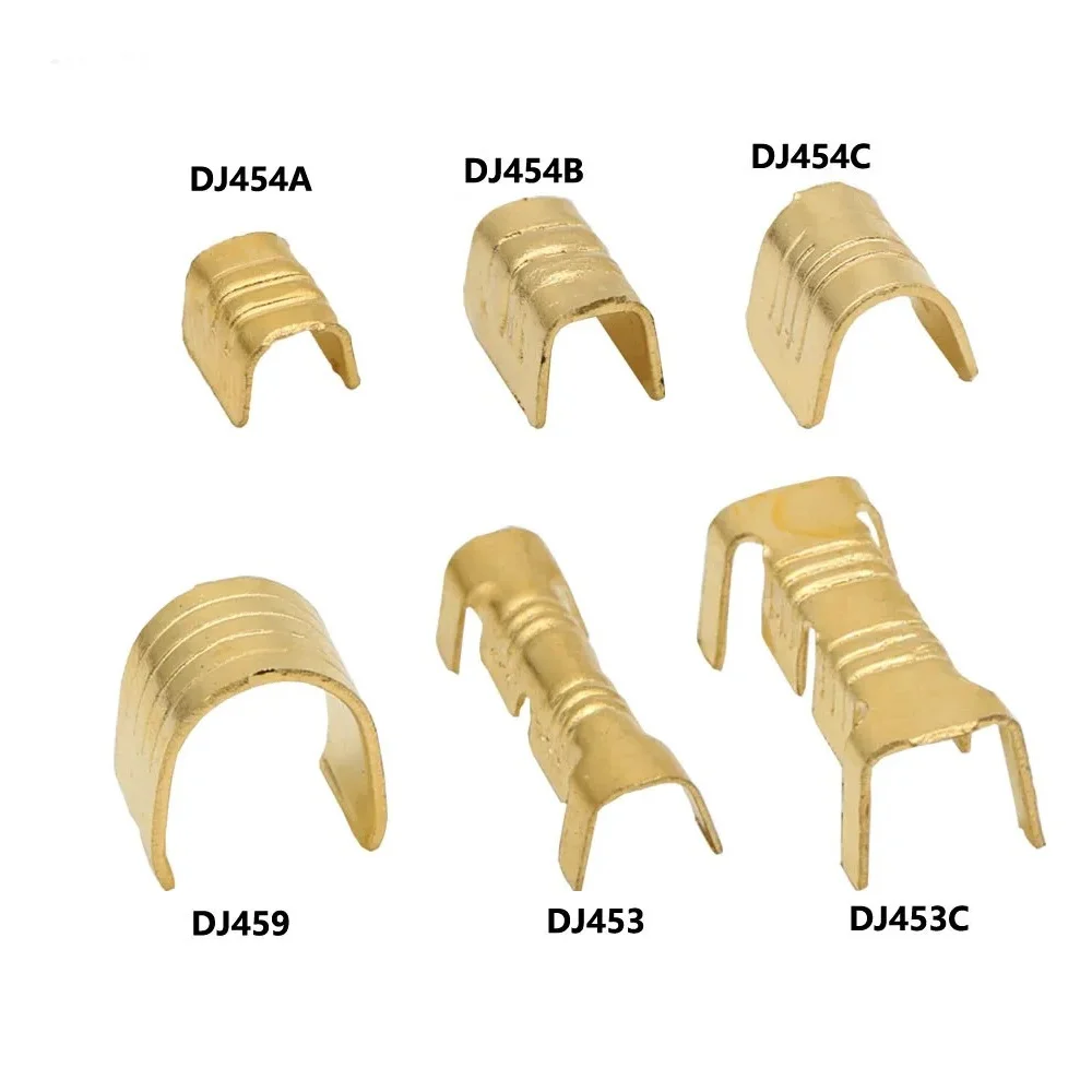 BOX 452 / 453 / 454 Terminal U-shaped Terminal Tab Cold Inserts Terminal Wire Connector Terminale Electrico Small Teeth Terminal