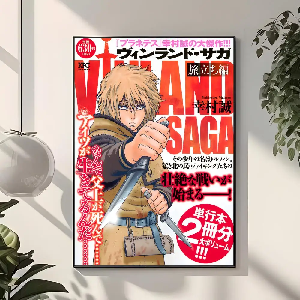 Anime Historical Vinland Saga Poster Modern Home Decor & Interior Design | Wall Art Collection