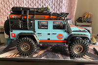 MJX H8H RC Car HYPER GO H8H V2 1/8 RC off road crawler Car defender wrangler MJX  HYPER GO H8H side ladders Upgrade and modify