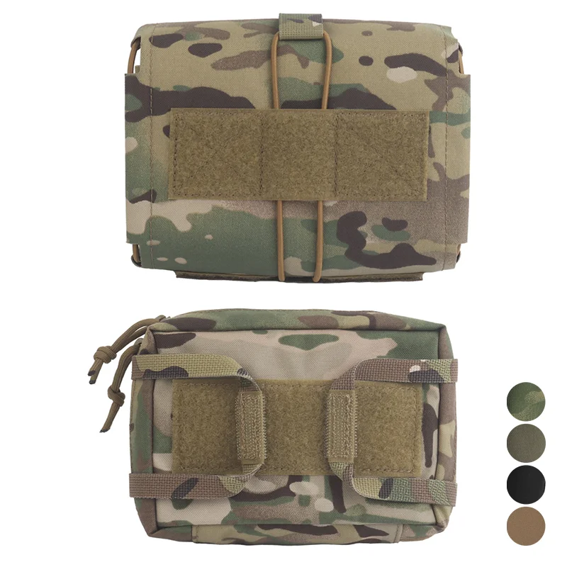 

Split Design Medical Pouch Horizontal Pull-Out System MOLLE Platform Rapid Deployment First Aid Carrier for Field Operations