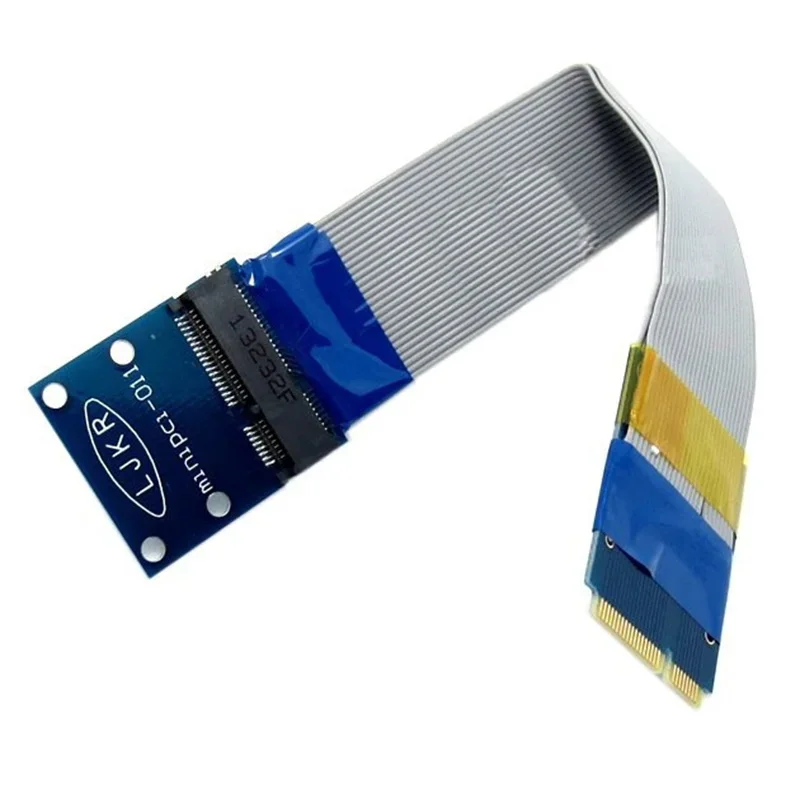 

PCI Express MINI PCI-E 52-контактная сетевая карта для ноутбука Гибкий ленточный удлинитель-адаптер-удлинитель 15 см