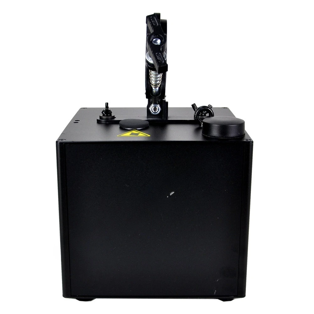 650 watt downspray waterfall machine with folding cast iron light hook DMX512 remote control 2 channels