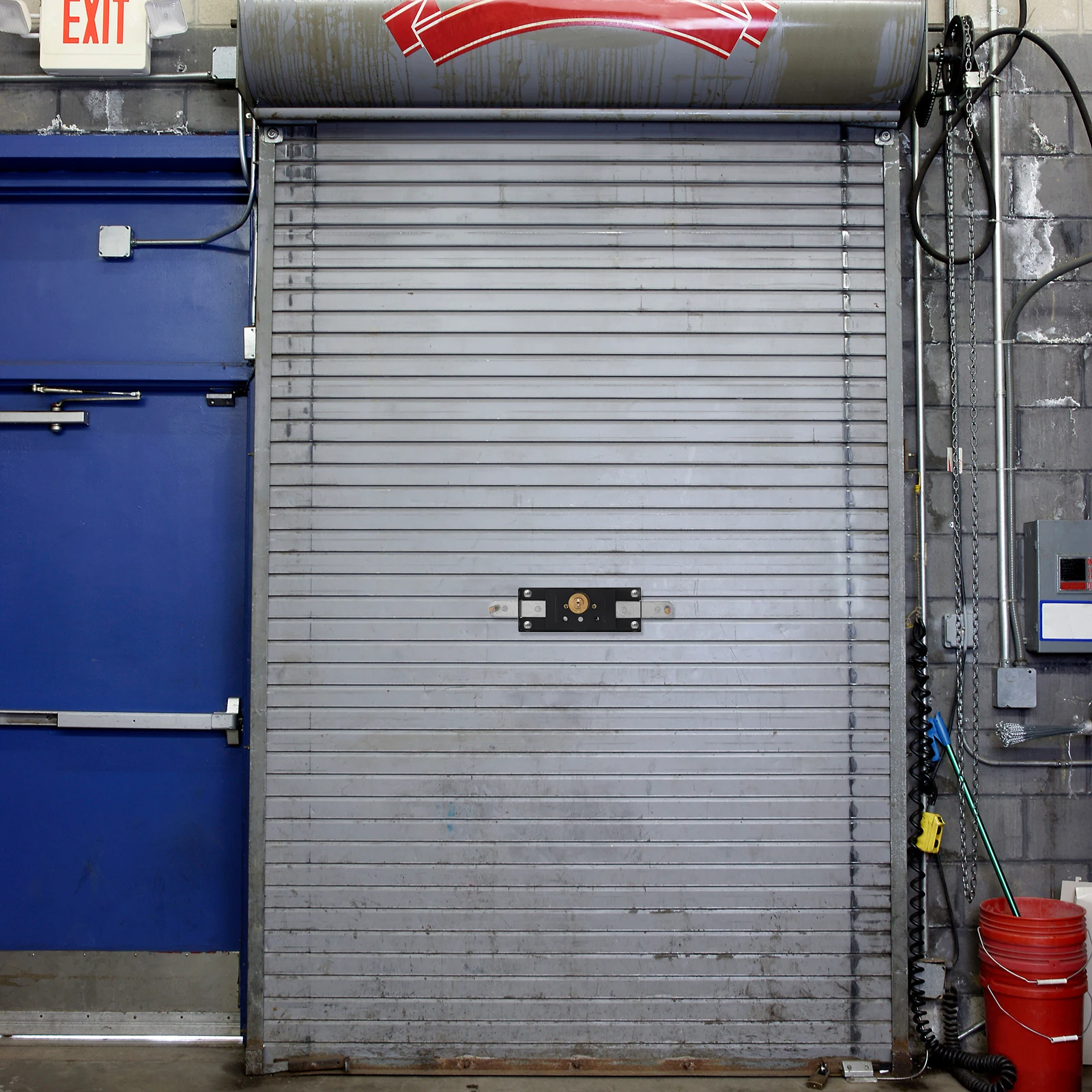 頑丈なガレージドアロック、業務用セキュリティゲートドア安全用途のための堅牢なローリングシャッターロック