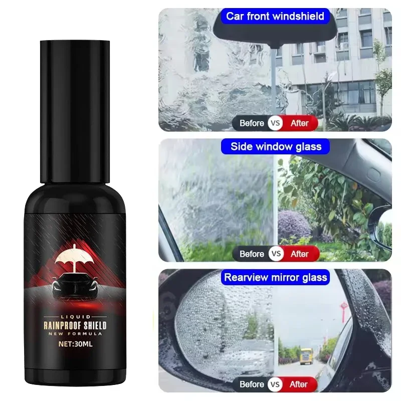 

QC16 автомобильное стекло, спрей против дождя, средство для удаления масляной пленки, автомобильное гидрофобное гидроизоляционное средство, средства для автоматической чистки