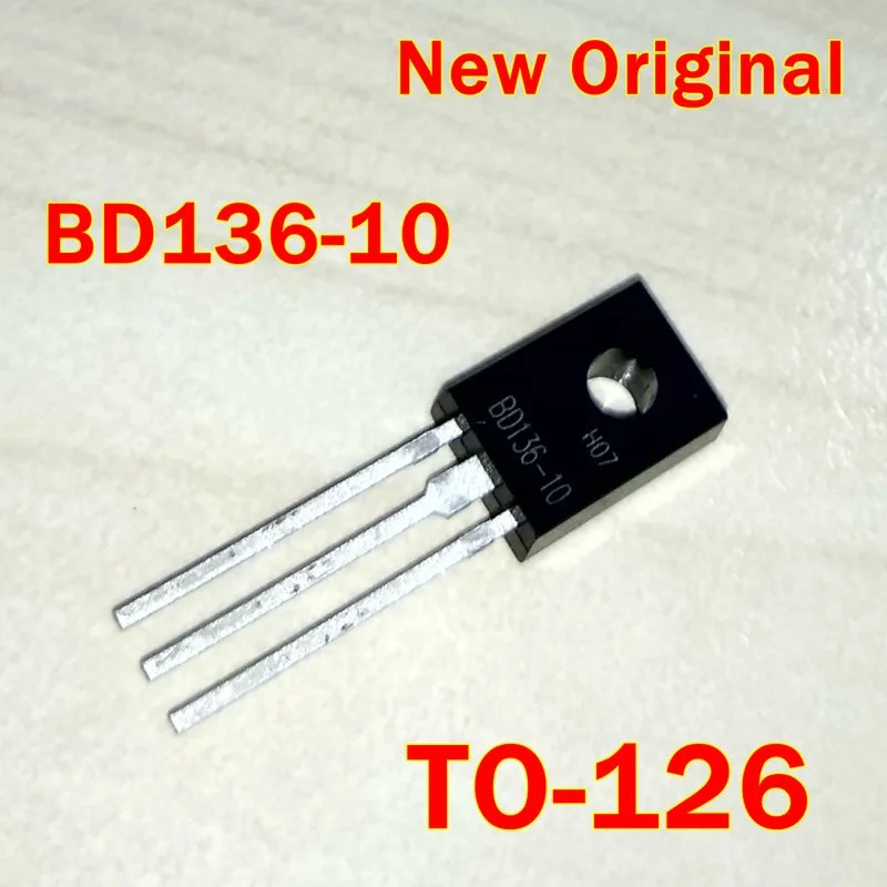 

1Pcs to 100Pcs Bd136-10 To-126 New Original Pnp Power Transistors