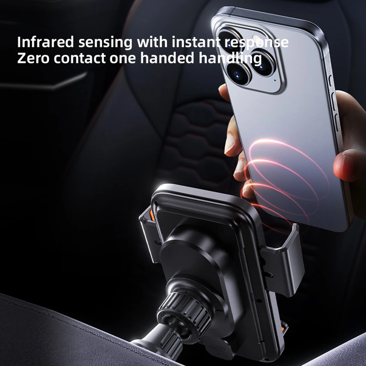 Entwickelt für BMW X5 G05 2024 2025 2026 Telefonhalterung Auto Magnetische Halterung Intelligente Sensorik Kabelloses Laden Ein-Knopf-Entriegelung – Detail 28