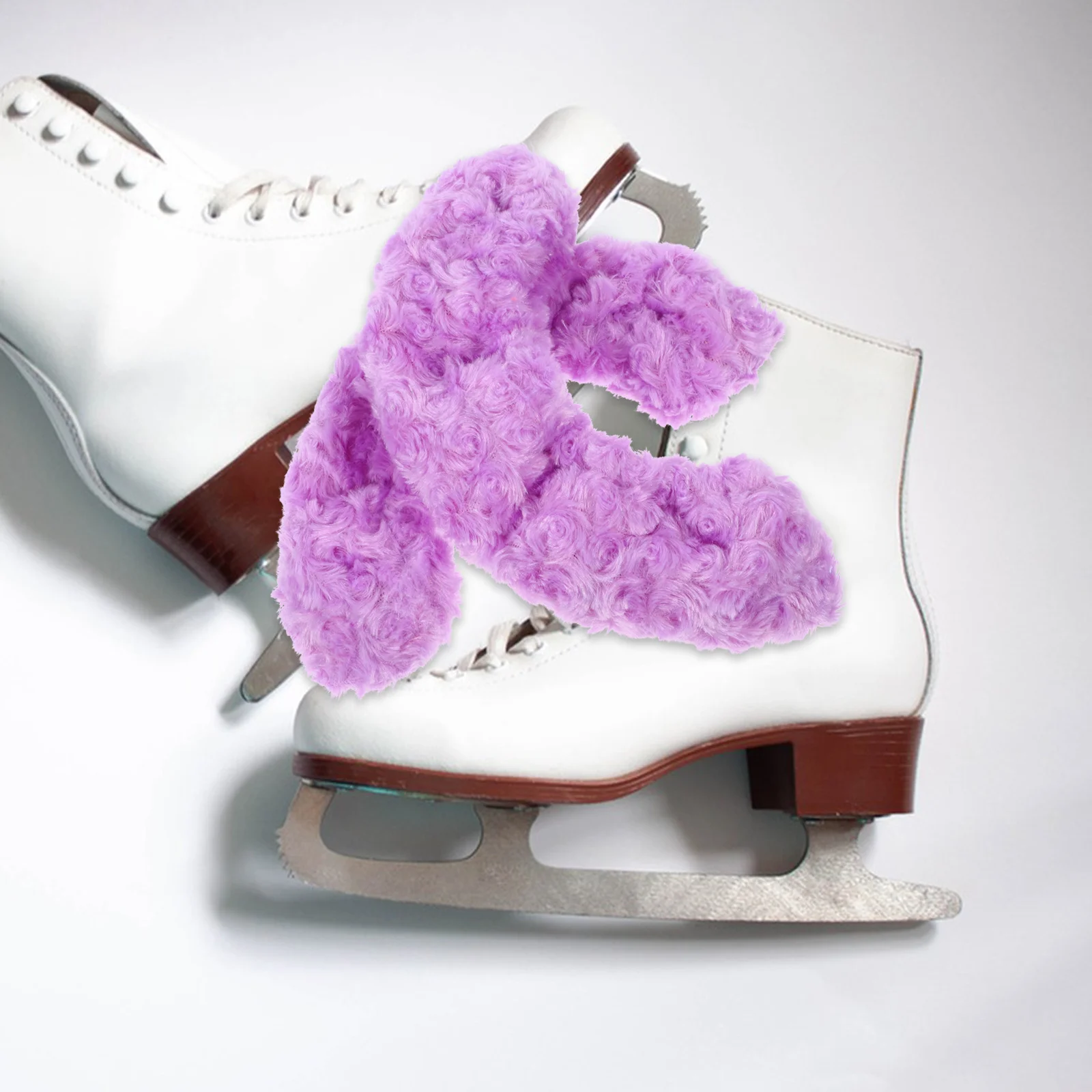 ที่ครอบใบมีดสเก็ตน้ำแข็ง 1 คู่ สำหรับรองเท้าสเก็ตฮอกกี้ รองเท้าสเก็ตน้ำแข็ง แบบพกพา ทนทาน น้ำหนักเบา สำหรับทีม