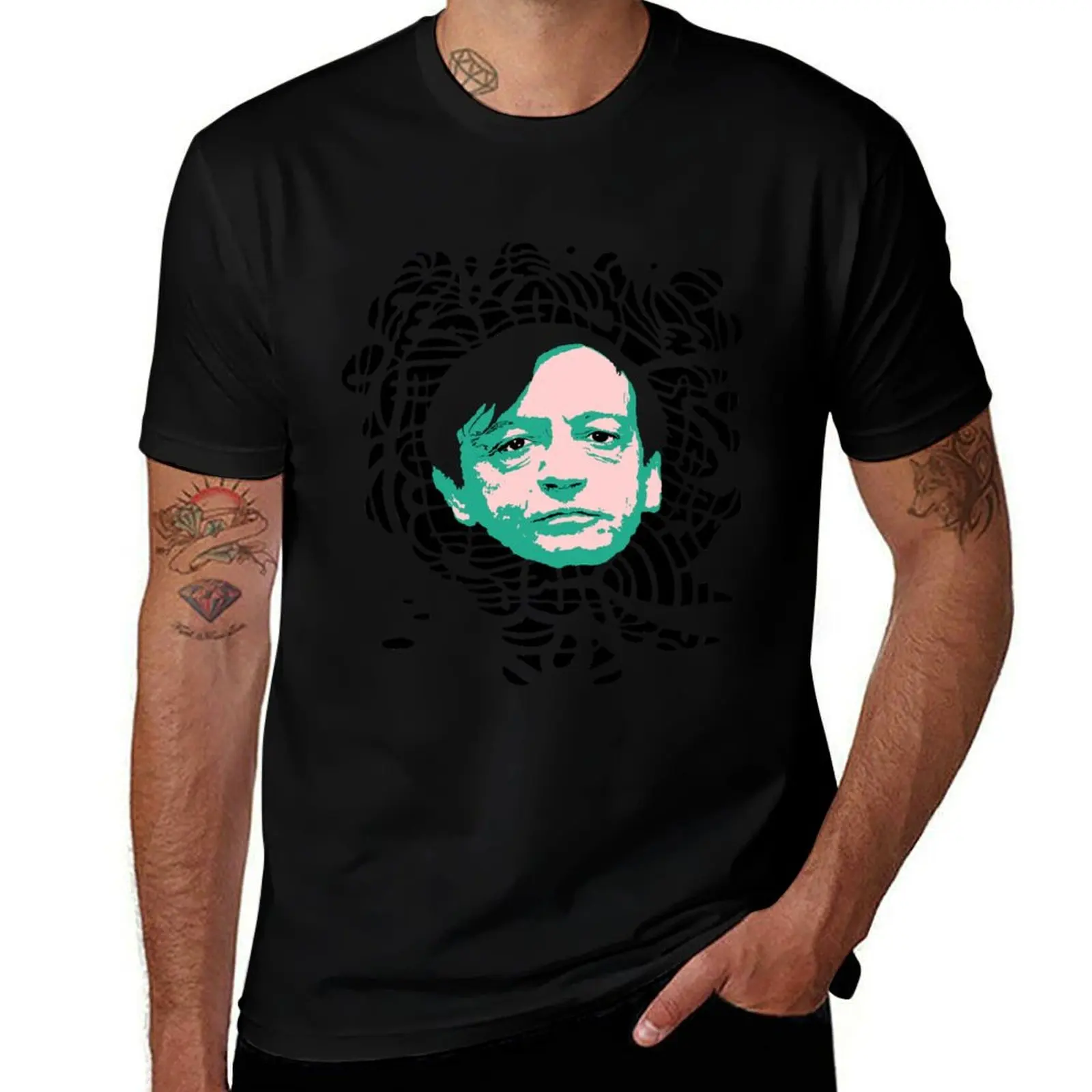 Mark E. Smith T-Shirt Simple Print Design T-Shirt