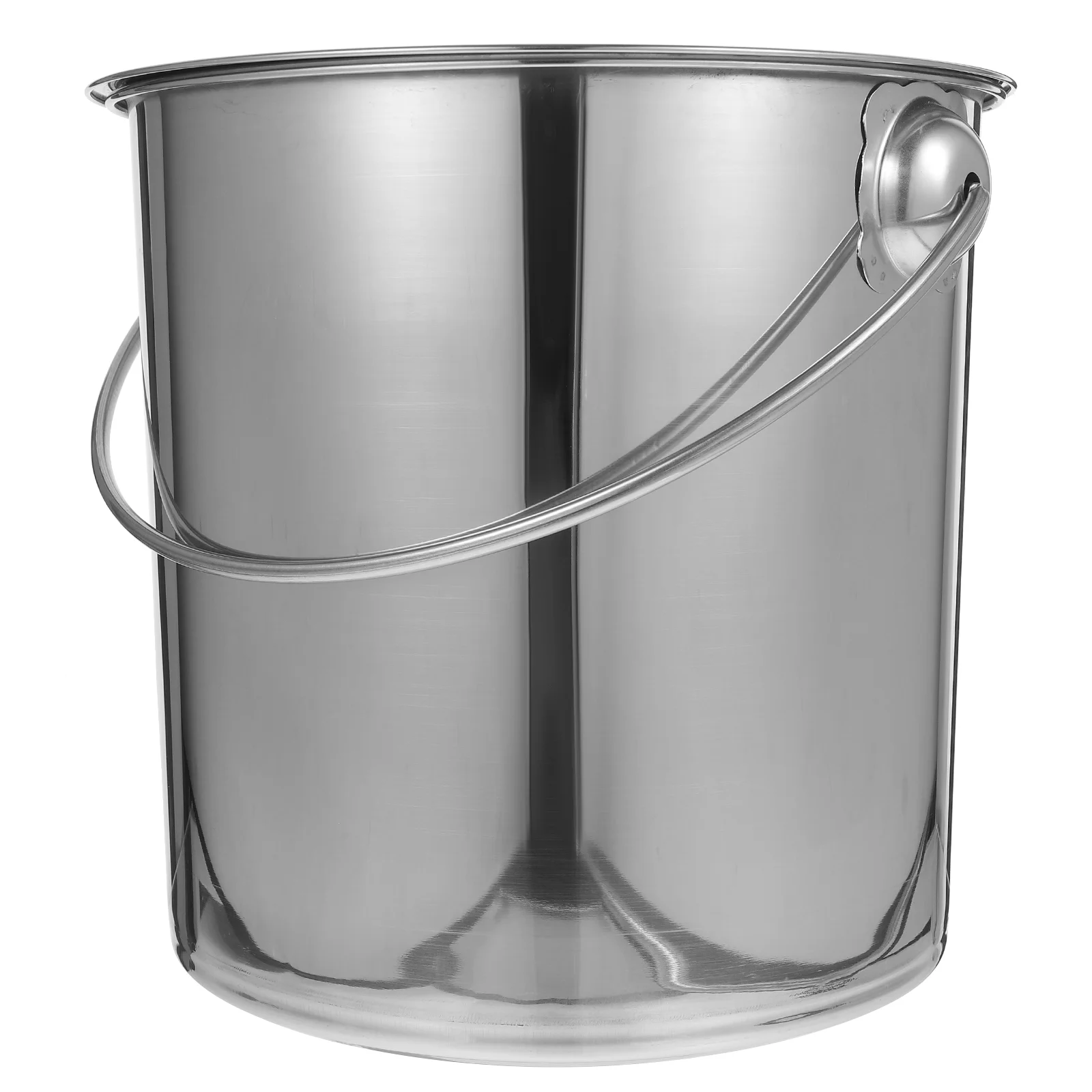 Fireplace Cleaning Bucket Metal Ash Multi-use Large Capacity Storage Garden Incinerator Indoor