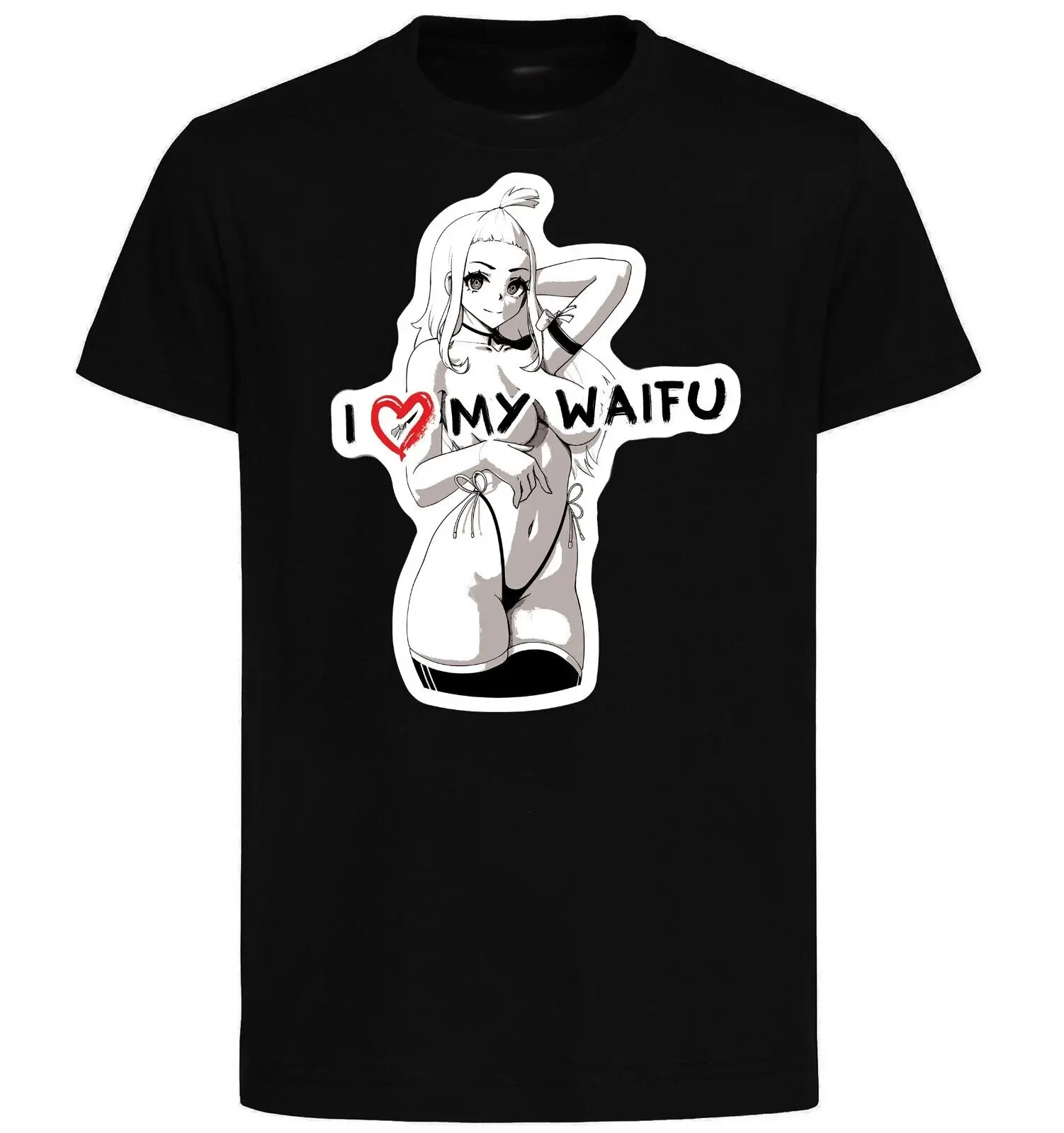 

Black Black Ink Waifu Fairy Tail Mirajane PE0394 TShirt Unisex clothing