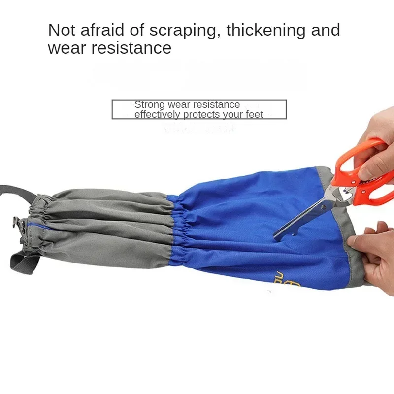 غطاء قدم مقاوم للماء مقاوم للرمل ، مدفئات الساق لتسلق الجبال ، الثلج ، المشي لمسافات طويلة ، الصحراء ، حذاء الثلج ، الرجال والنساء #5