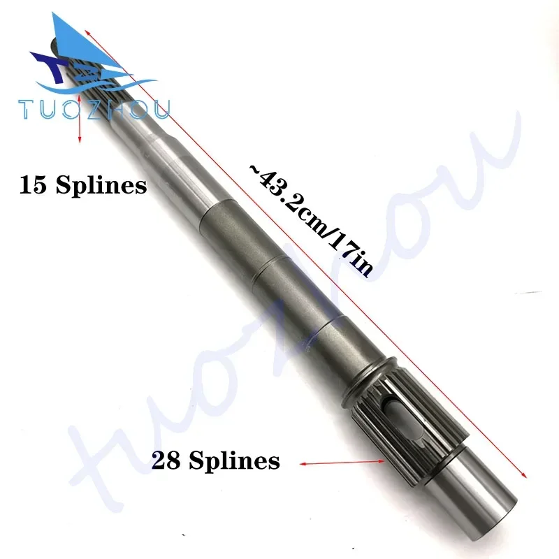 

69J-45611-00 Propeller Shaft ,Made in Taiwan for Yamaha 200-250HP 2T/4T Outboard Engine Boat Accessories