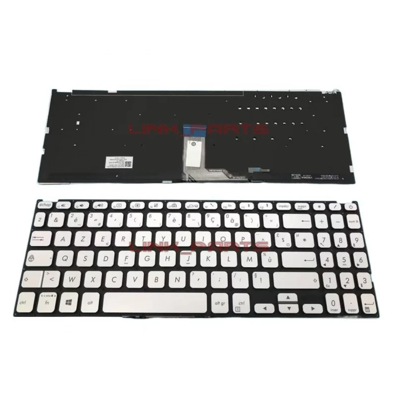 NEW Azerty French Layout Keyboard For ASUS VivoBook 15 X512F X512D X512J X512FA X512DA Laptop Replacement
