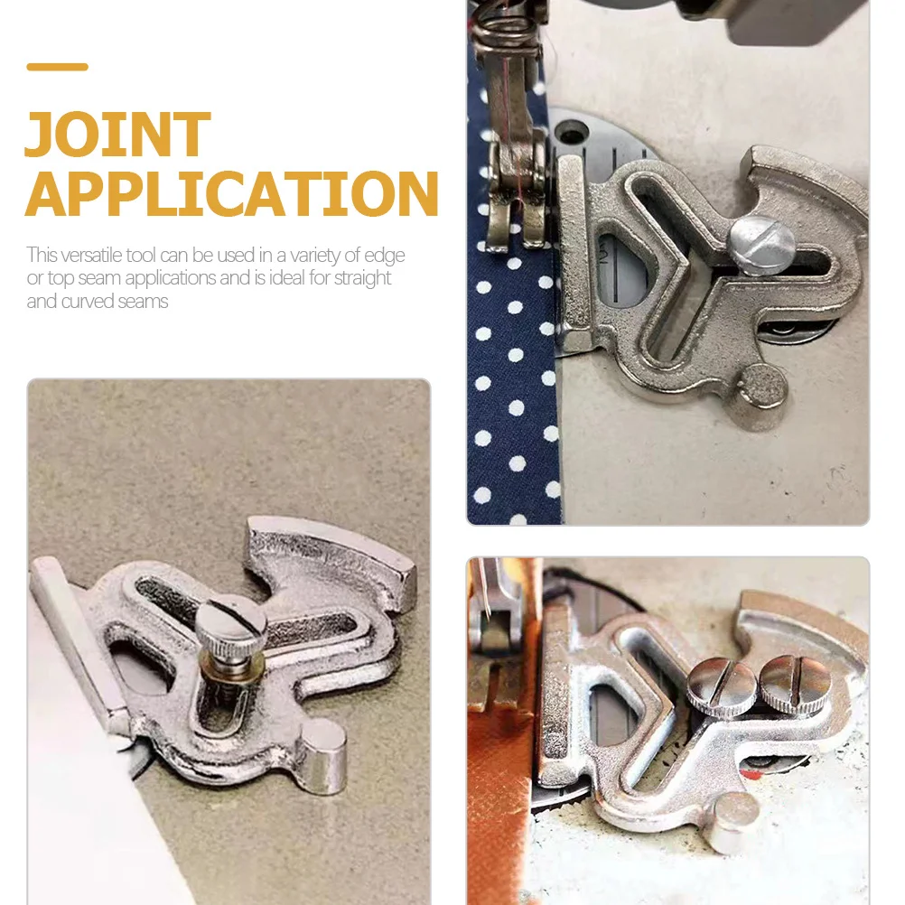 

2pcs Sewing Machine Gauge Durable Iron Metal For Edge Guide Straight Curved Seams Patchwork Ruler Quilting Positioning Gauge Diy