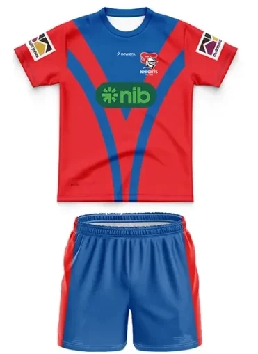 2024 pensith Panthers/ Bulldogs Kids Kit Home Training Rugby Jersey Size:16-26 (stampa nome personalizzato numero)