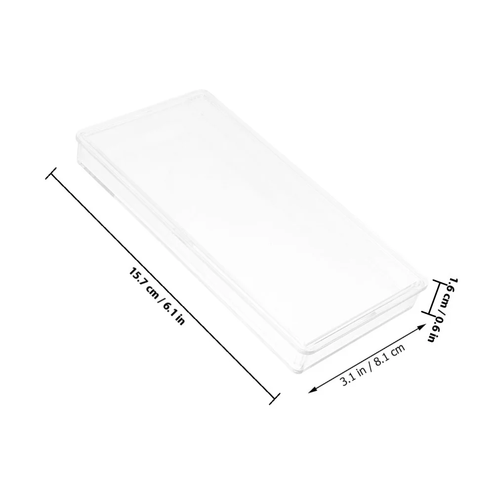 3 قطعة أصحاب المال الورقية سعة كبيرة حامل العملة البلاستيكية فاتورة حامي حالة واضح صندوق تخزين الأوراق النقدية يمكن أن تحمل 100