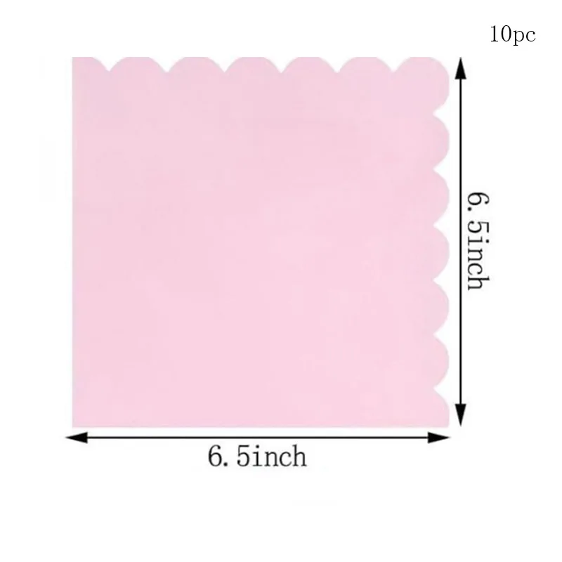 Blütenblattform Helllila Blau 7/9 Zoll Einweg-Partyteller Mädchen Rosa Hochzeit Geburtstag Dekoration Babyparty Partyzubehör – Detail 4