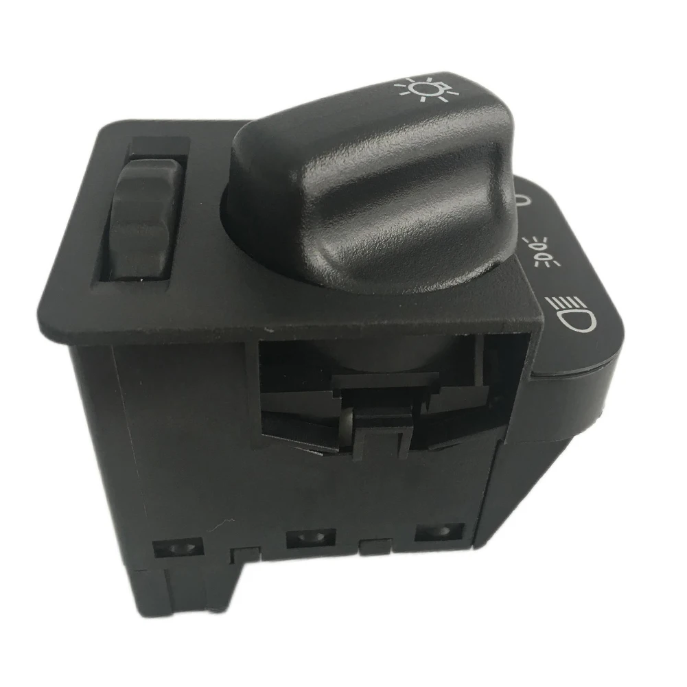 Car Headlamp Light Switch (with Light Dimmer Wheel) 1240126 90213283 For Opel 86-01 Car Headlight Switch Replacement