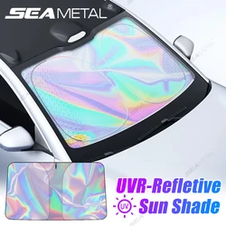 SEAMETAL Car Windshield Sun Shade Front Window Sunshade Windshield Sun Protection Cover UVR-Blocker Cooling Heat Shield Curtains