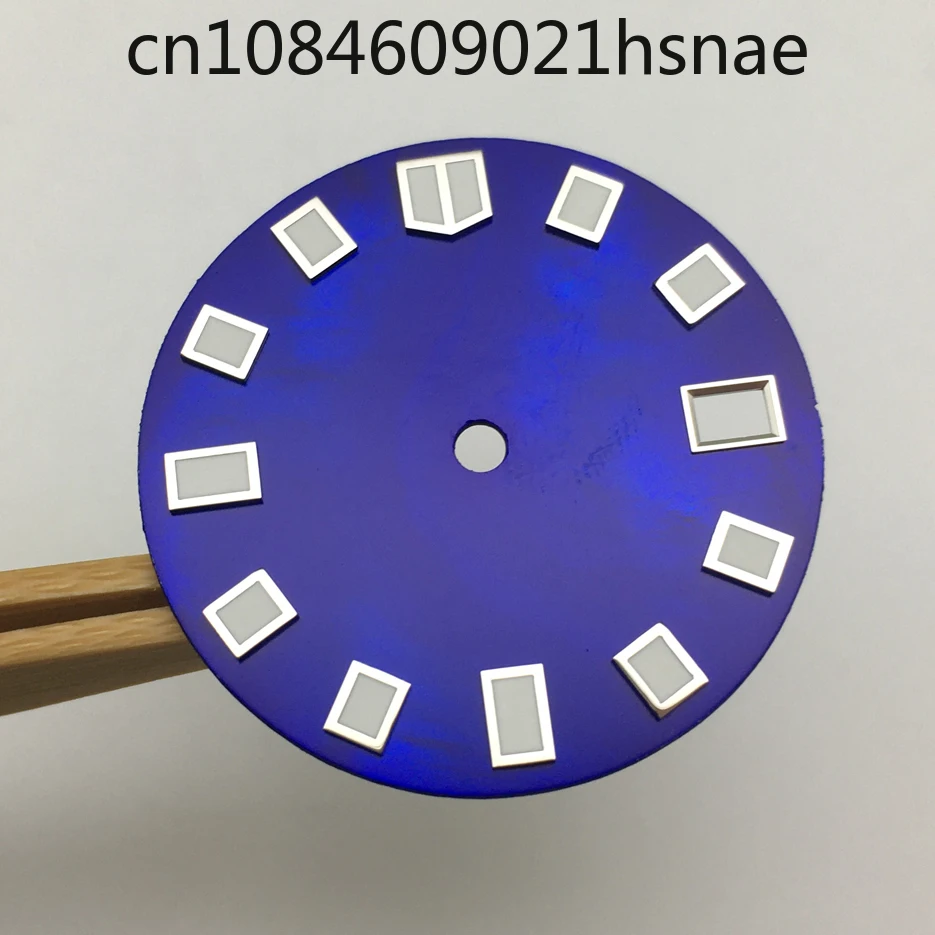 Sostituto del disco da 28,5 mm Quadrante modificato Seiko Adattamento letterale luminoso Movimento NH35A BC6