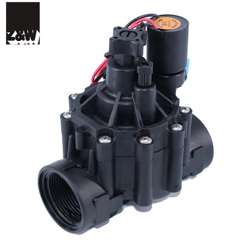 Электромагнитный клапан 151DH 1.5 Inch Solenoid Valve Irrigation Landscape Hydraulic Flow Control Nylon Glass Filled 1-1/2\ Гидравлика — деталь 3