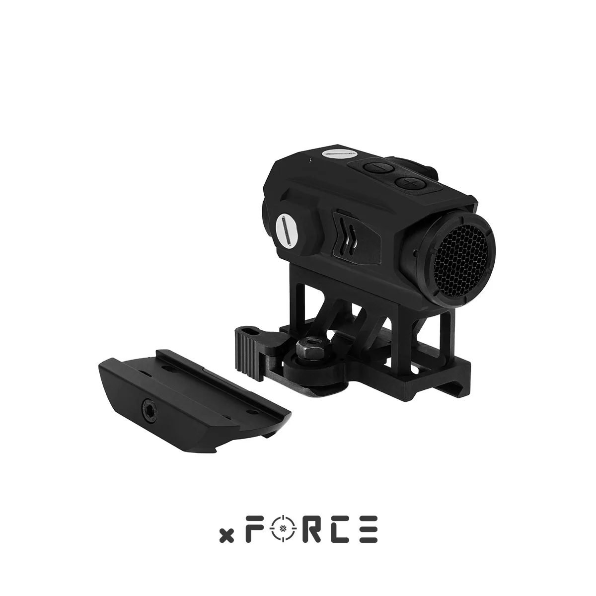 xFORCE XTSW Red Dot Sight with Lightweight QD Riser and Low Mount IPX7 Waterproof Shockproof Blue Orange Green Grey