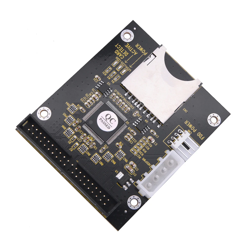 بطاقة توسيع SD إلى 3.5 بوصة IDE 44Pins SD إلى 2.5 بوصة IDE 44Pins SSD بطاقة محول بطاقة توسيع الذاكرة لأجهزة الكمبيوتر المحمول اللوحي