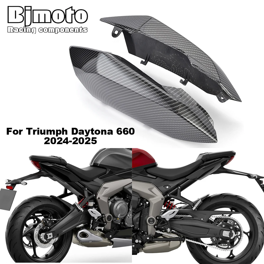 

Motorcycle Rear Seat Side Panel Cover For Triumph Daytona 660 2024-2025 Frame Guard Fairing Cowl Protection Replace Part