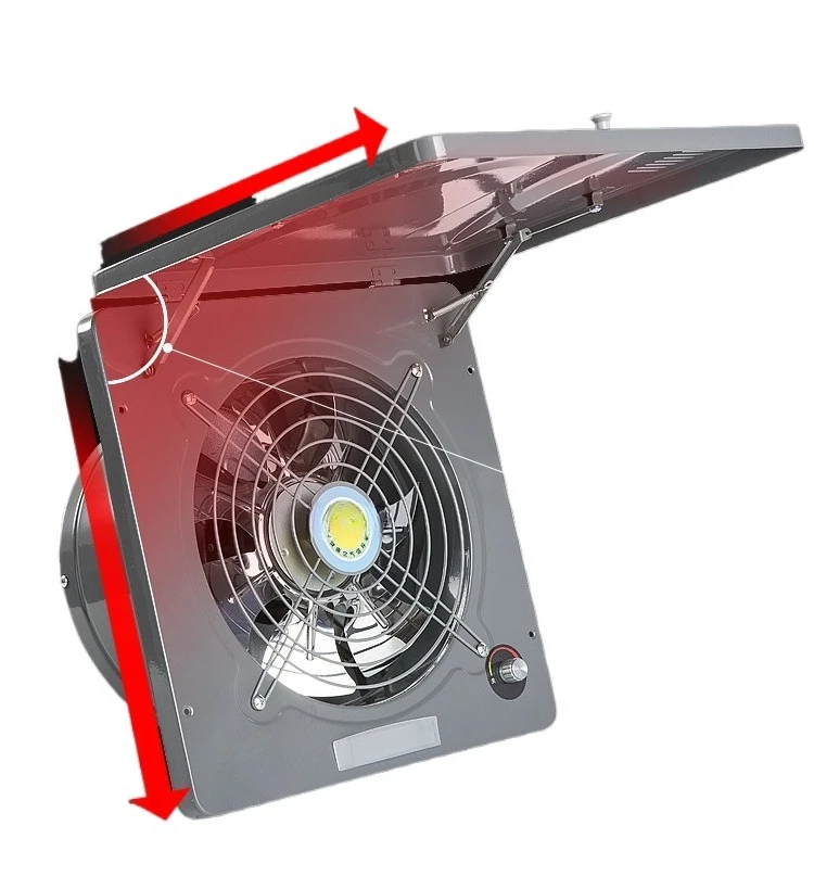 

Kitchen Exhaust Fan Powerful Industrial Window Type High Speed Extractor Fan