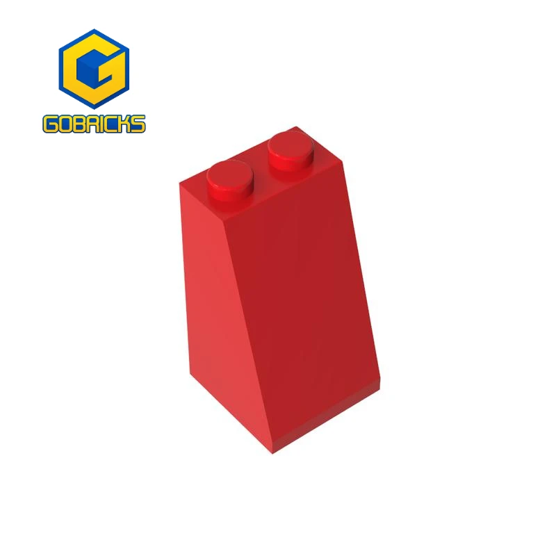 

Gobricks GDS-1404 1-10 PCS Slope Face Brick 2X2X3 75° Brick Compatible With Children's DIY Educational Building Blocks