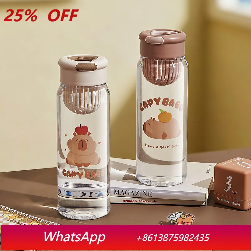 

LTT plastic kettle cute animal portable cup simple cup with tea leak