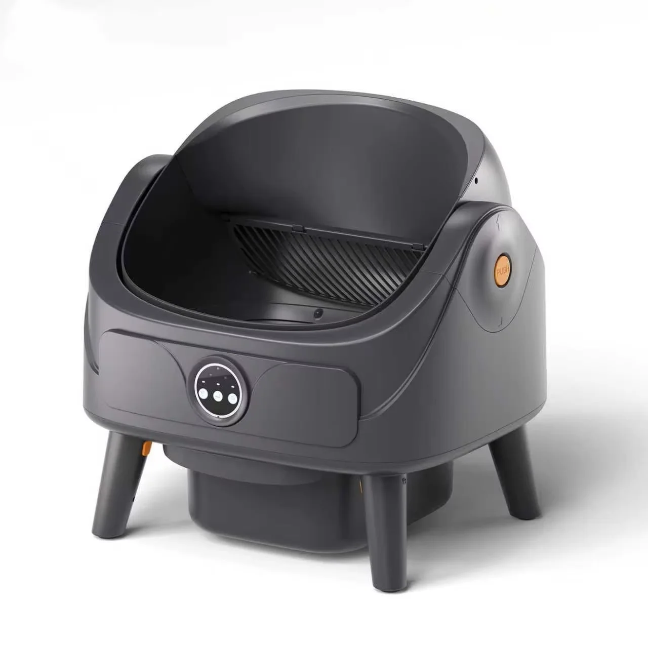 Eco-Friendly Odor Control Cat Litter Tray Large Capacity 68L Triple Lifting Handles Easy Clean Design Square PP+ABS Bulk