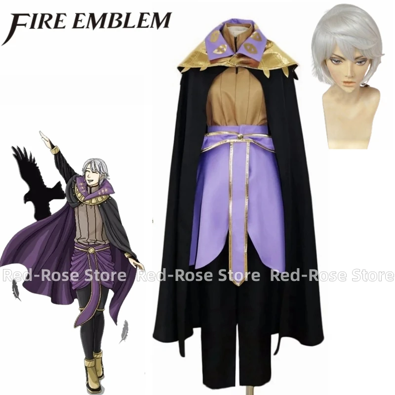 《Custom size》Game Fire Emblem Awakening Henry Cosplay Costume Custom Made Any Size Wig Halloween Christmas Wig