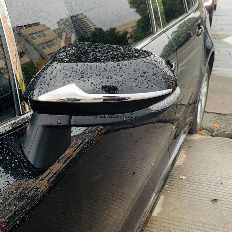 ABS الجانب الخارجي مرآة الرؤية الخلفية غطاء الزخارف حامي مقبلات لتويوتا يارس/ياريس كروس 2020 2021 2022 2023 2024 2025