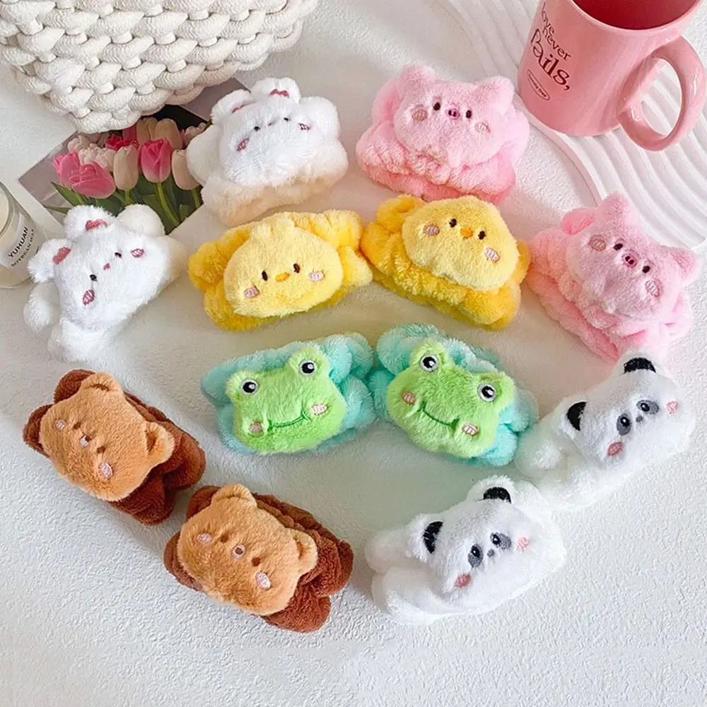 

New Flannel Face Wash Wristbands Washing Face Comfortable Wash Towel Band Flexible Reusable Sweatbands Women Girls