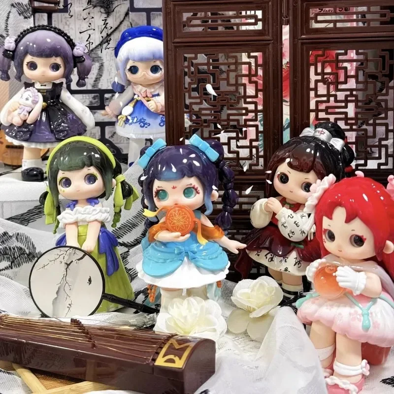 

Новая китайская романтическая серия Ziyuli, слепая коробка, игрушки, кавайная кукла, экшн-фигурка, коллекция, модель-сюрприз, загадочная коробка, подарки на день рождения