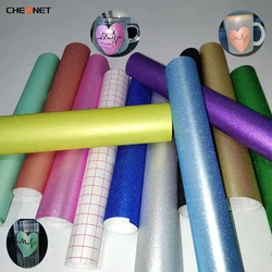 Glitter Self adhesive Vinyl DIY Sticker Film for CUP MUG DECORATIONS