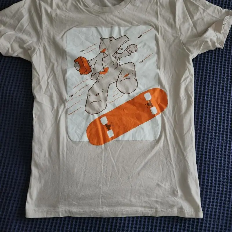 تي شيرت Quasimoto Madlib Rappcats Action Jackson تي شيرت أحجار متوسطة رمي لوح التزلج