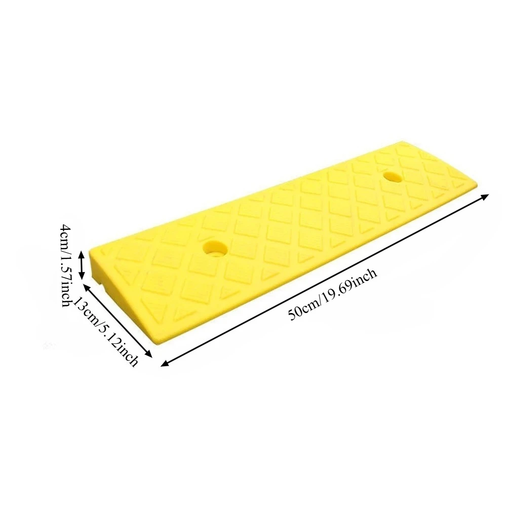 Rampe de seuil Portable 3/5/6/7/8/9/10cm de hauteur, Surface antidérapante, rampe Durable pour voitu