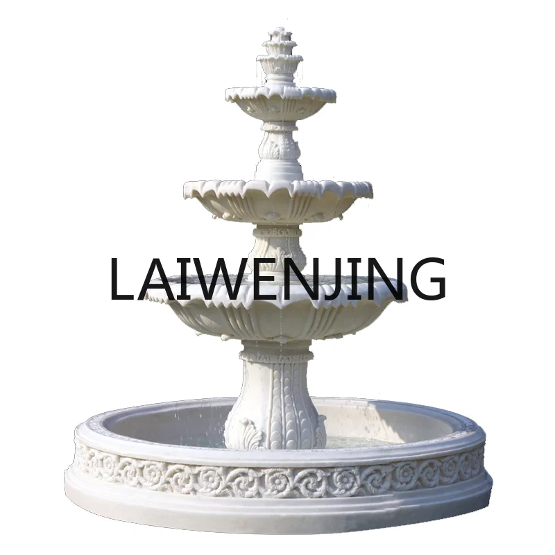 RWJ Fountain Outdoor Courtyard Landscape Decorative Landscaping Wedding Decoration Fontana Di Trevi