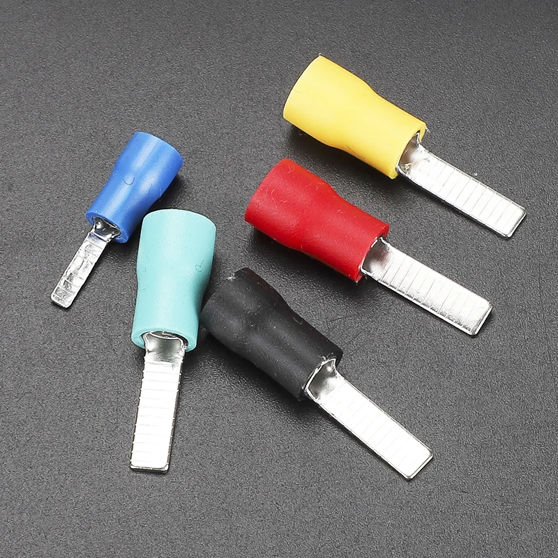 Chip Shaped Insulated Terminal Block DBV-1.25/2.5 Circuit Breaker Connector Pin Type Wire Nose Cold Pressed Fast Wire Connector