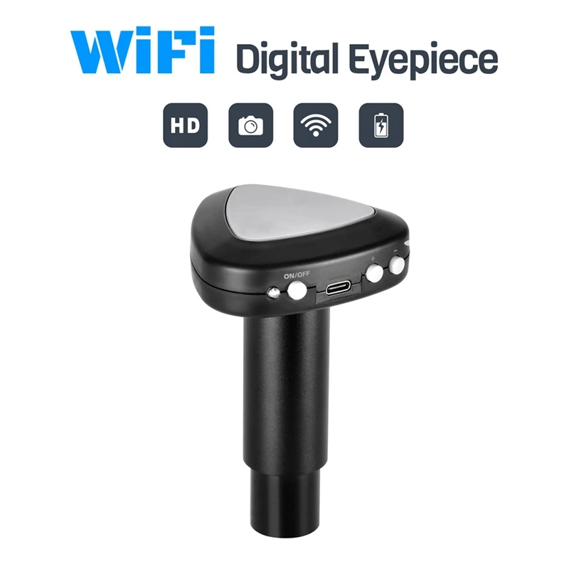 Wifi Digital Eyepiece Wireless Connection To Smartphones Rechargeable Camera Photo Video Recorder