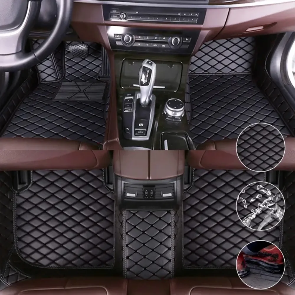 Custom Car Floor Mat For BMW X6 E71 2008 2009 2010 2011 2012 2013 2014 Car Interior Accessories Non-slip Auto Carpet