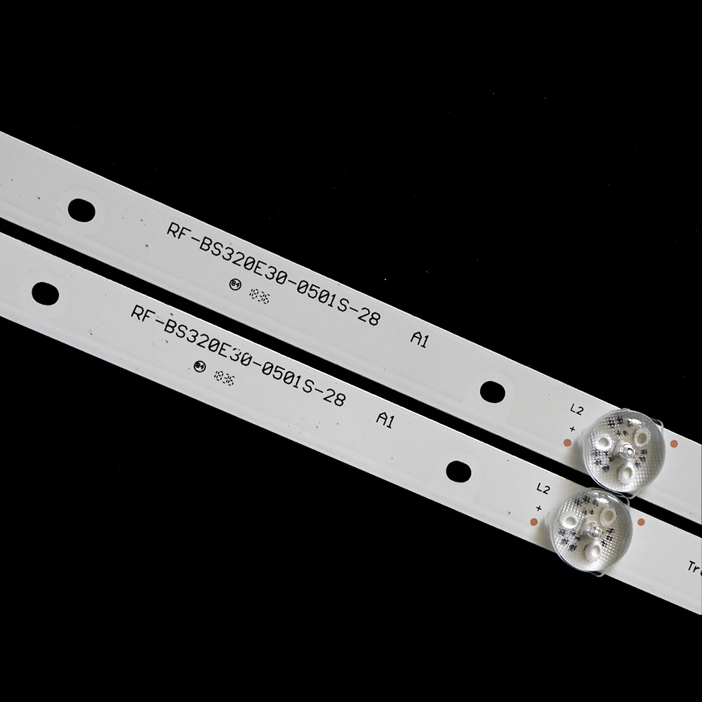 2/10pcs LED Backlight strip RF-BS320E30-0501S-28 32f1000 v320dj8-q01 6V 5LEDs 552mm backlight strip