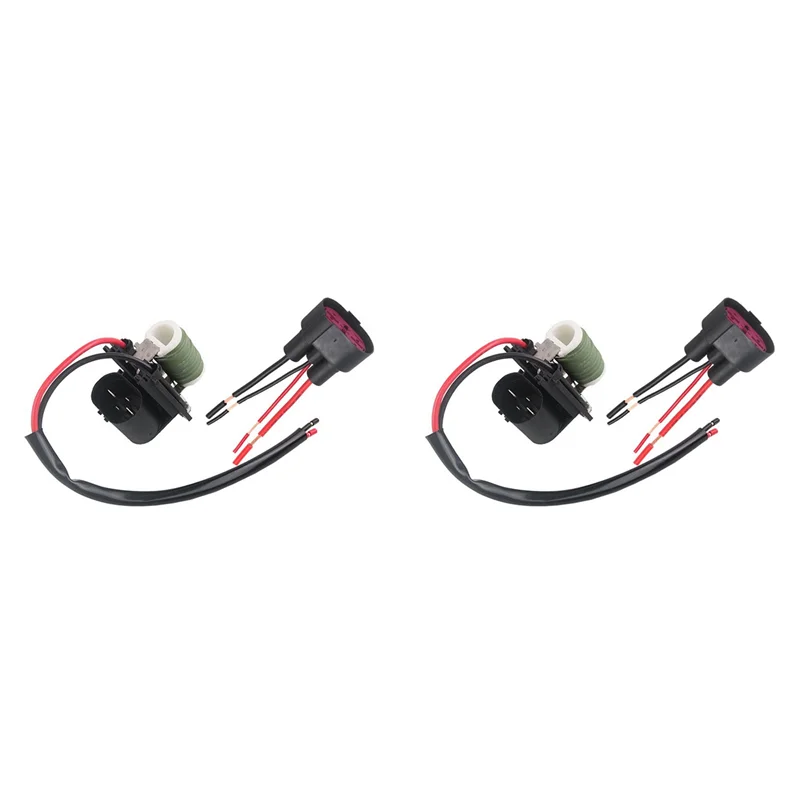 

2X высококачественный разъем резистора автомобильного вентилятора 13427160 13427161 13289627 для Aveo Regal Cruze Buick