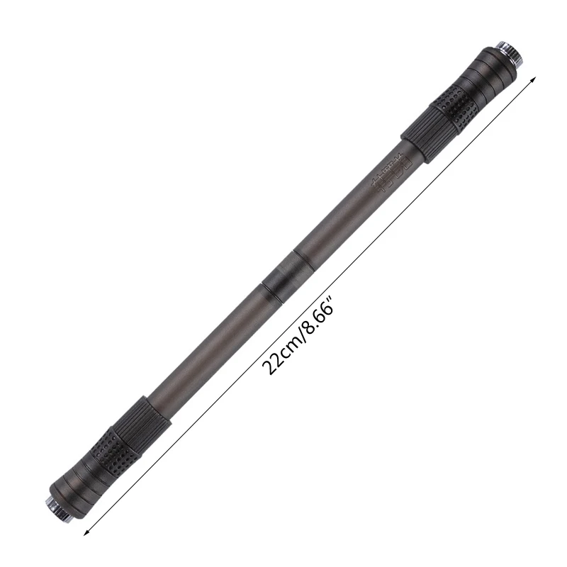 8'' 회전 장난감 펜 손가락 장난감 감압 회전 펜, LED 깜박이 펜 장난감, 성인 어린이를 위한 스트레스 해소 선물