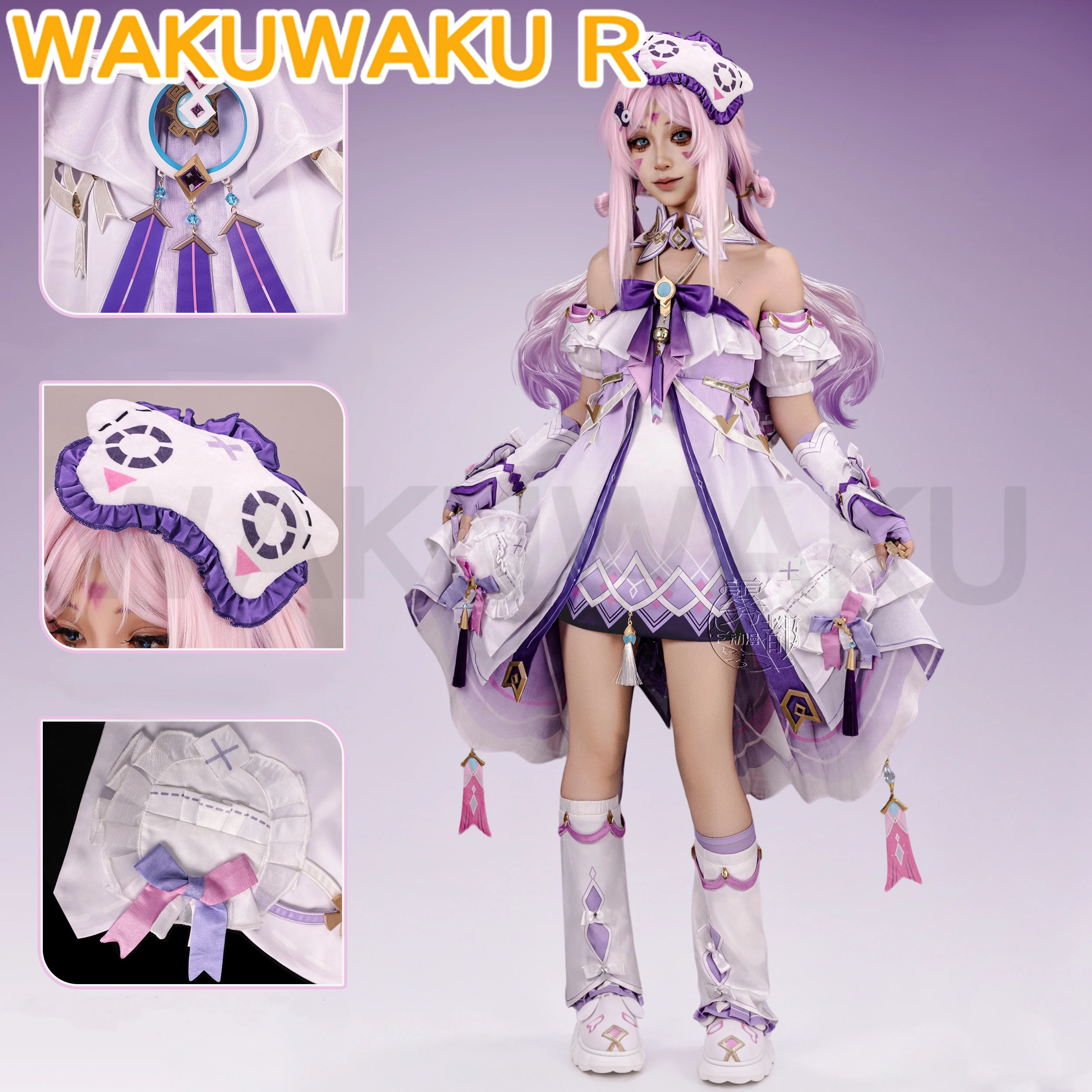 Костюм для косплея Citlali из игры Genshin Impact 【S-2XL】WakuWaku-R, женское милое платье, костюм Citlali для косплея больших размеров