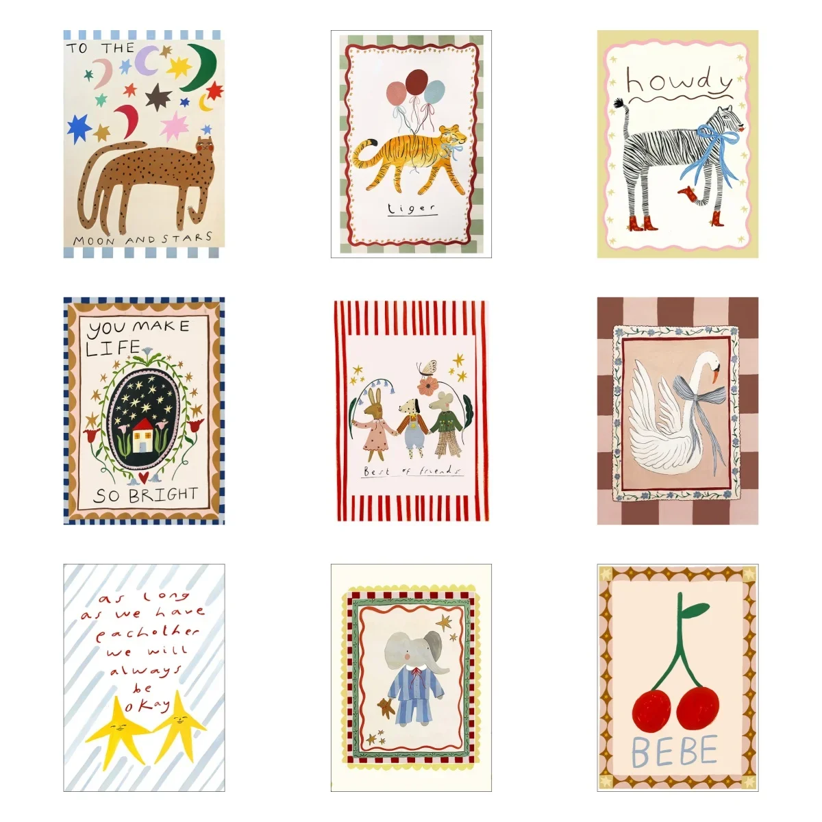 1pc frameless Canvas Painting Newborn Photography Background Painting 25simple Nordic Ins Art Poster Decorative Painting Core St