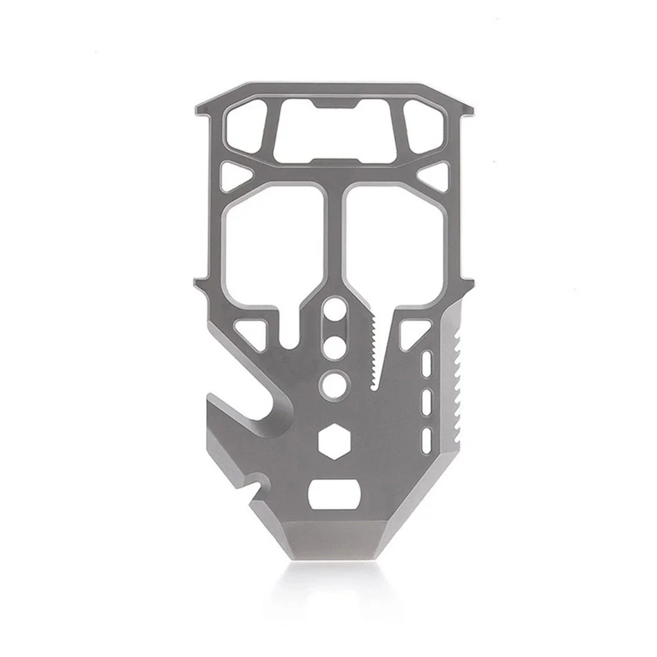 새로운 다기능 EDC 스테인레스 스틸 전술 도구 휴대용 야외 캠핑 및 생존 도구 슈퍼 실용적인 창조적 인 선물